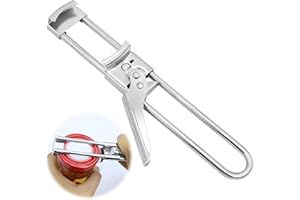 Adjustable Stainless Steel Jar Opener for Seniors & Weak Hands, Multifunctional Kitchen Tool Opens Jars, Bottles & Containers