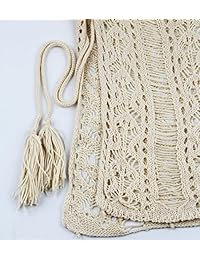 CASILY Women's Summer Beach Swimsuit Bikini Crochet Cover Up Dress