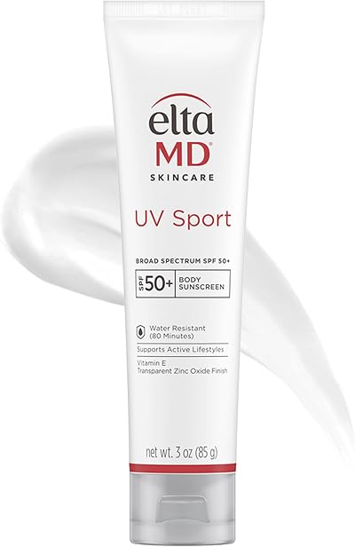 EltaMD UV Sport Sunscreen Broad Spectrum SPF 50 Water Resistant 3.0 oz