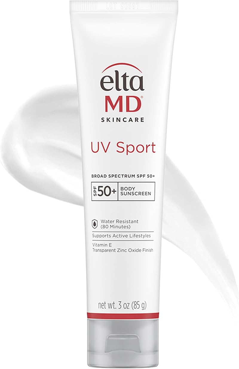 EltaMD UV Sport Sunscreen Broad Spectrum SPF 50 Water Resistant 3.0 oz