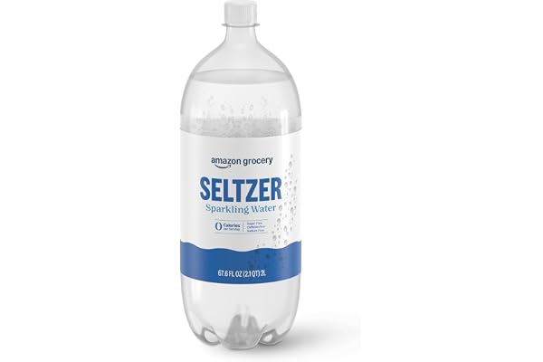 Amazon Grocery, Seltzer Sparkling Water, 67.6 Fl Oz