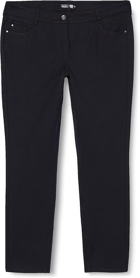 Pantalon Classique Femme Gardeur, Chiné Gris, Taille 40/42, 52% Laine Vierge - Comme Neuf