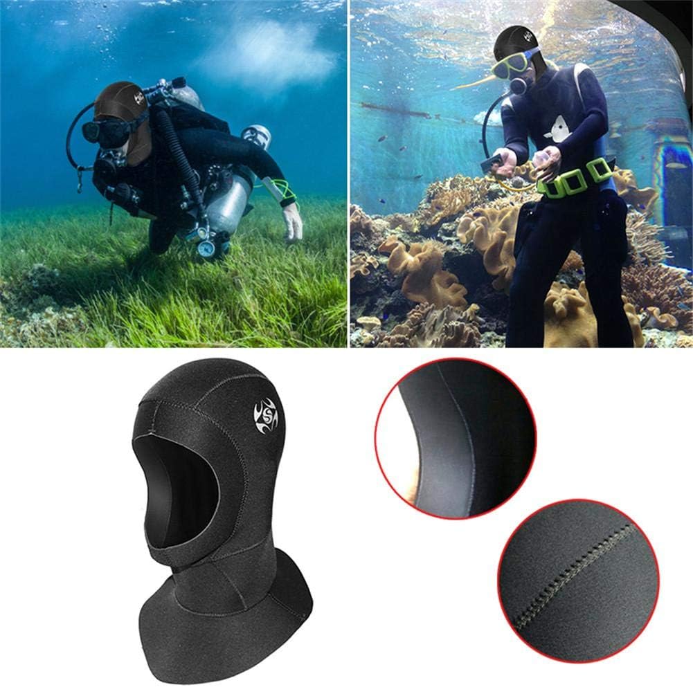 Scuba Diving 3mm Wetsuit Hood Snorkeling Freediving Headgear