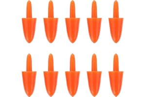 Craft 200pcs Snowman Nose, Plastic Carrot Nose Set Novelty Christmas Snowman Kit Xmas Party Supplies for Winter Outdoor DIY M