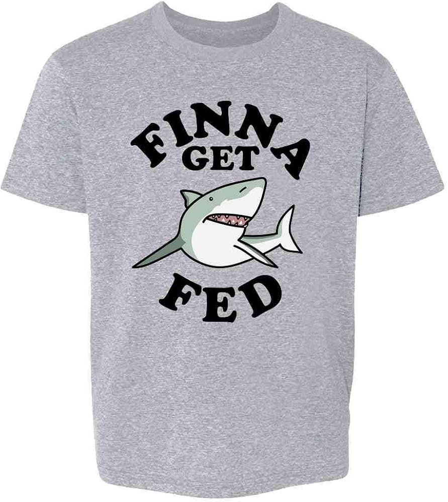 Finna Get Fed Shark Funny Toddler Kids Girl Boy T-Shirt