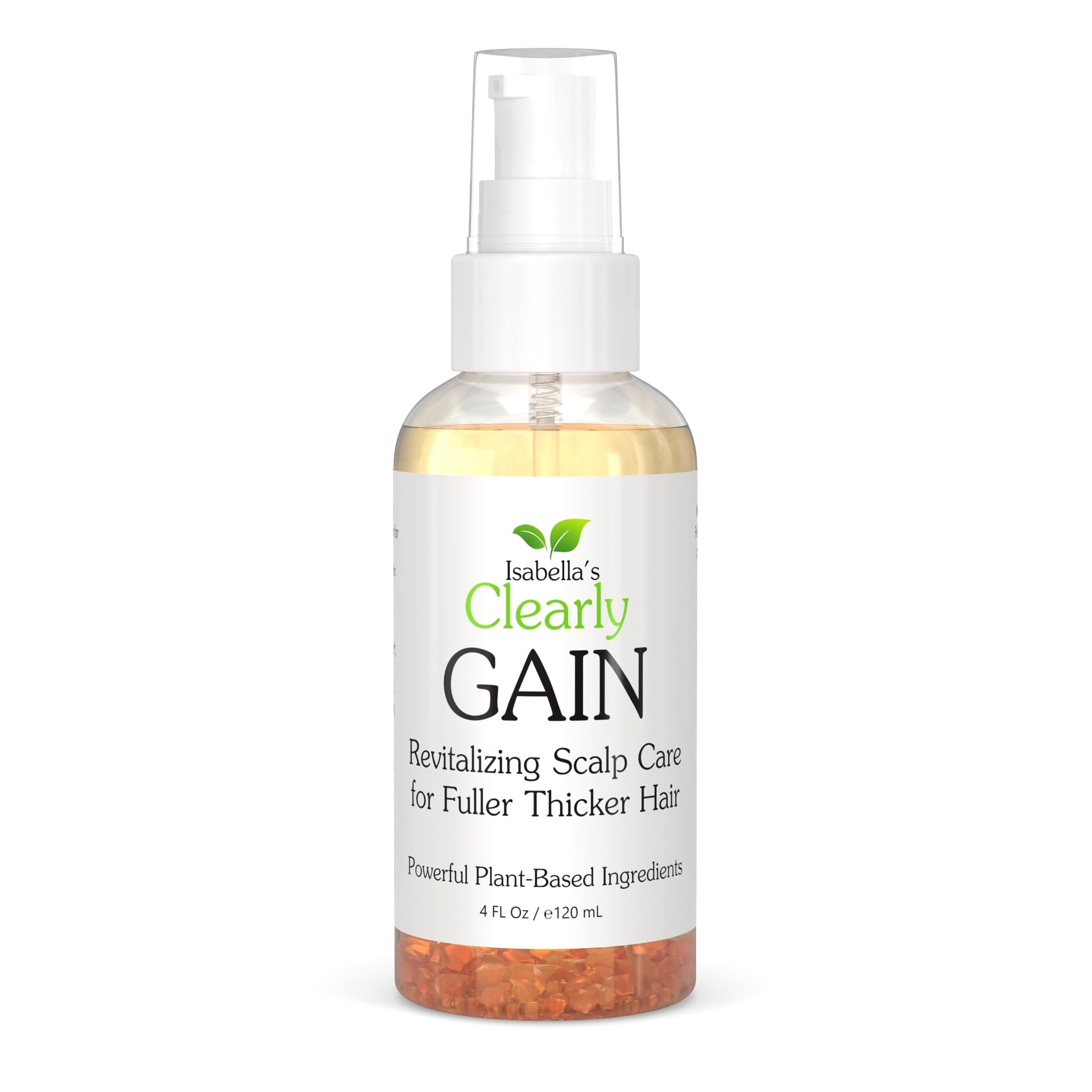 Clearly GAIN, Hair Growth Oil and Thickening Scalp Treatment for Men and Women | Natural Herbal Serum with Castor, Jojoba, Clary Sage, Rosemary, Nettle for Hair Loss, Alopecia, Thinning Hair