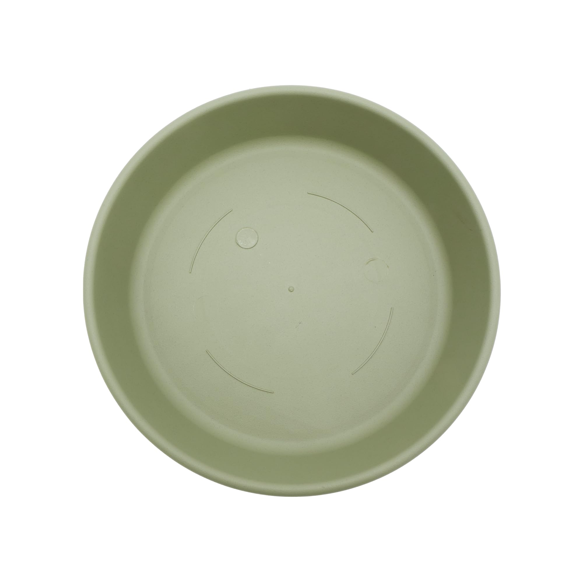 The HC Companies 6 Inch Round Plastic Classic Plant Saucer - Indoor Outdoor Plant Trays for Pots - 6.75"x6.75"x1.13" Seafoam
