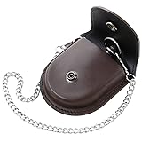 Pocket Watch Case 47mm Leather Pouch for Pocket