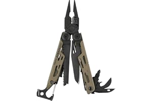 LEATHERMAN, Signal, 19-in-1 Multi-tool for Outdoors, Coyote Tan | Camping, Hiking, Fishing, Survival, Durable & Lightweight EDC, Made in the USA