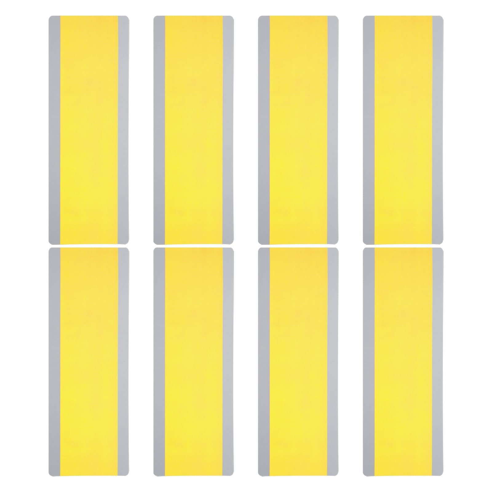PATIKIL Guided Reading Strips, 8pcs Highlight Colored Overlay Bookmark Reading Tracking Teacher Teaching Supplies for Classroom, Transparent Yellow — image 1