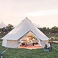 Dream House Outdoor Waterproof Cotton Canvas Family Camping Bell Tent
