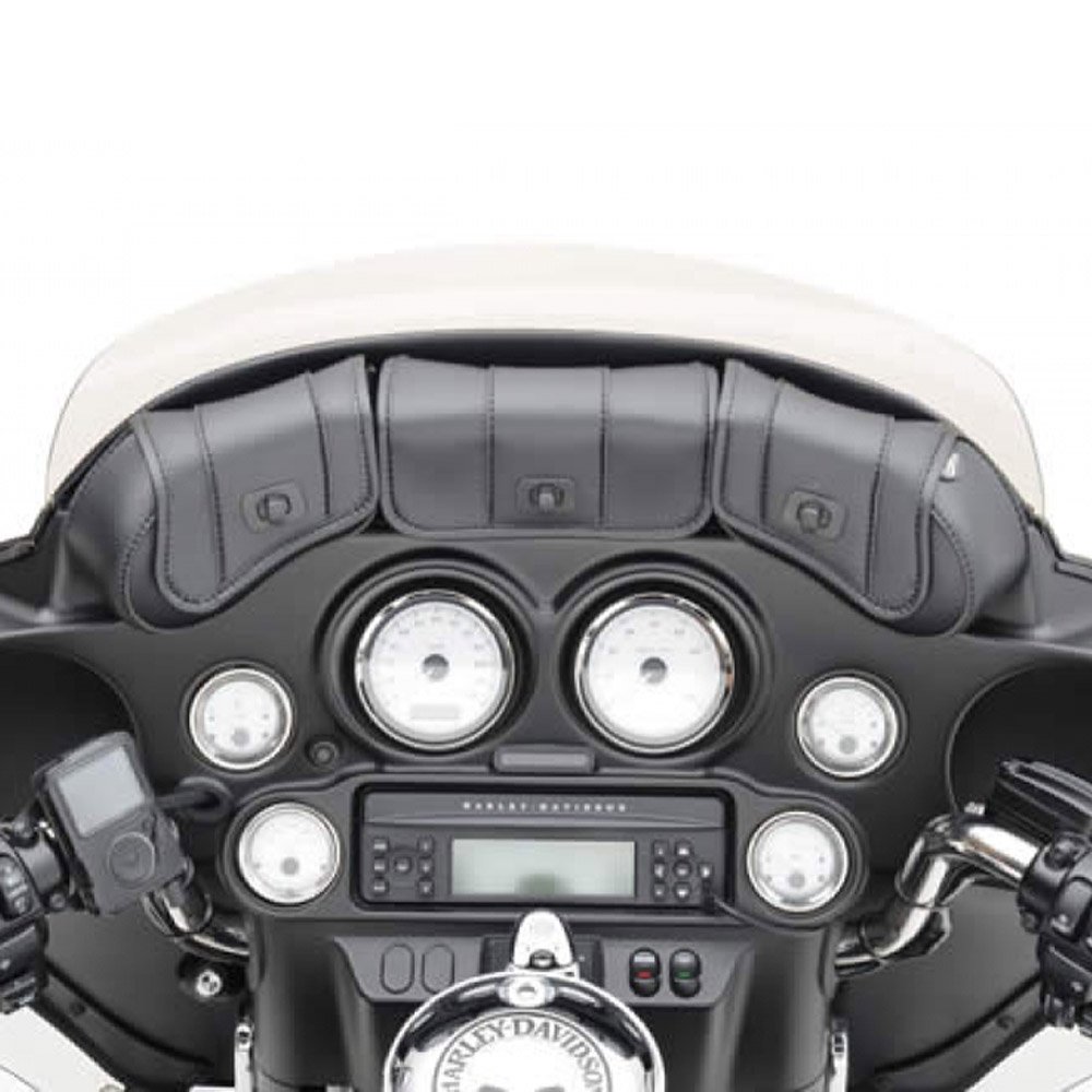 Saddlemen Cruis'n 3-Pocket Windshield Bag for 1997-2013 Harley-Davidson Electra Glide Street Glide models - HC-08-0015