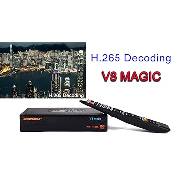 elegantstunning V8 Magic DVB-S/S2 & IPTV Digital Free Satellite Web TV Receiver (UK Plug)