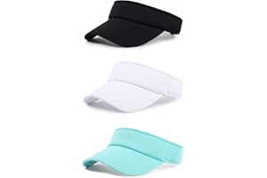 NTLWKR Sun Visor Hat Adjustable Velcro Outdoor Sports Cap for Men Women Adults