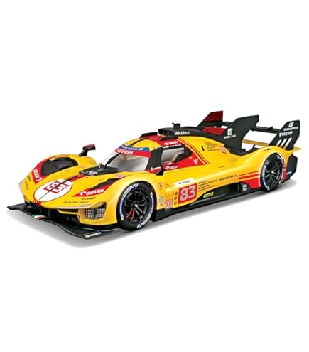 Amazon.com: Xiangtat 1/24 Model Car for Ferrari 499P 83# Yifei Ye