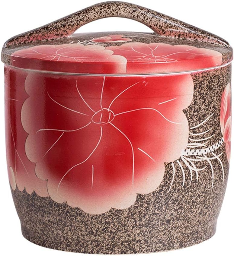 Storage Bucket Ceramic Storage Containers Kitchen Sealed Flour Cans