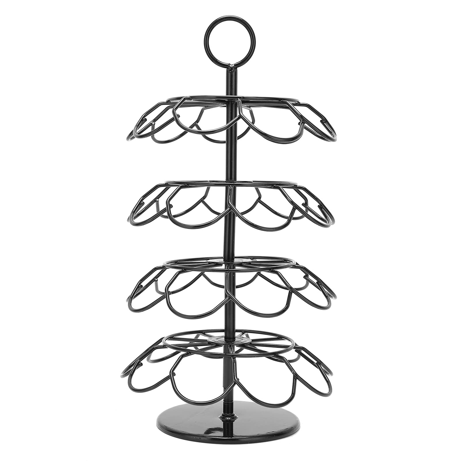 Rotating Coffee Capsule Rack Holding 36Pcs Capsules Coffee Pod Holder Organizer for k‑cup/Dolce Gusto