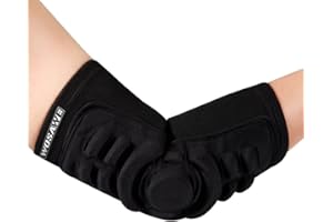 WOSAWE Best Elastic Combat Hockey Elbow Pads Protector Brace Elbow pad Sleeve Guard