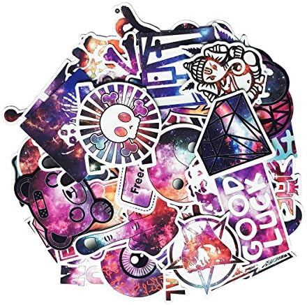 Laptop Stickers, Luvu Graffiti Decorative Stickers Decal for Laptop Luggage Snowboard Car Bicycle Fridge Book Home Decor
