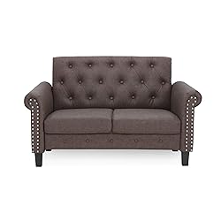 Furinno Bastia Vintage Modern Chesterfield Button