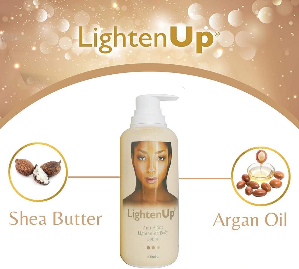 Lightenup Anti-Aging, Skin Brightening Body Lotion, 400 ml (Pack of 1) - Image 3