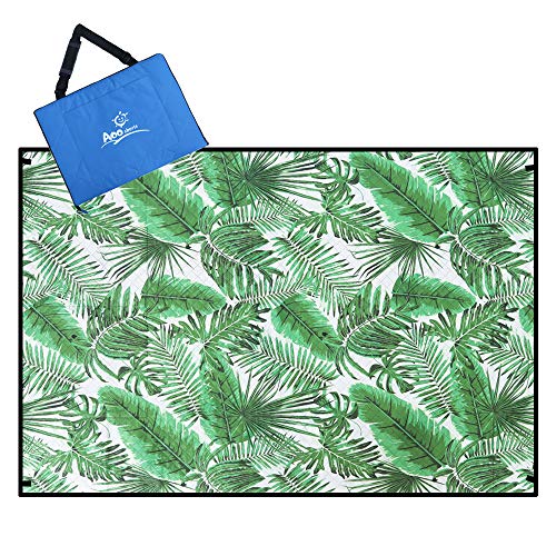 Aoosborts Coconut Picnic Blanket Water Resistant, Beach Blanket Sand