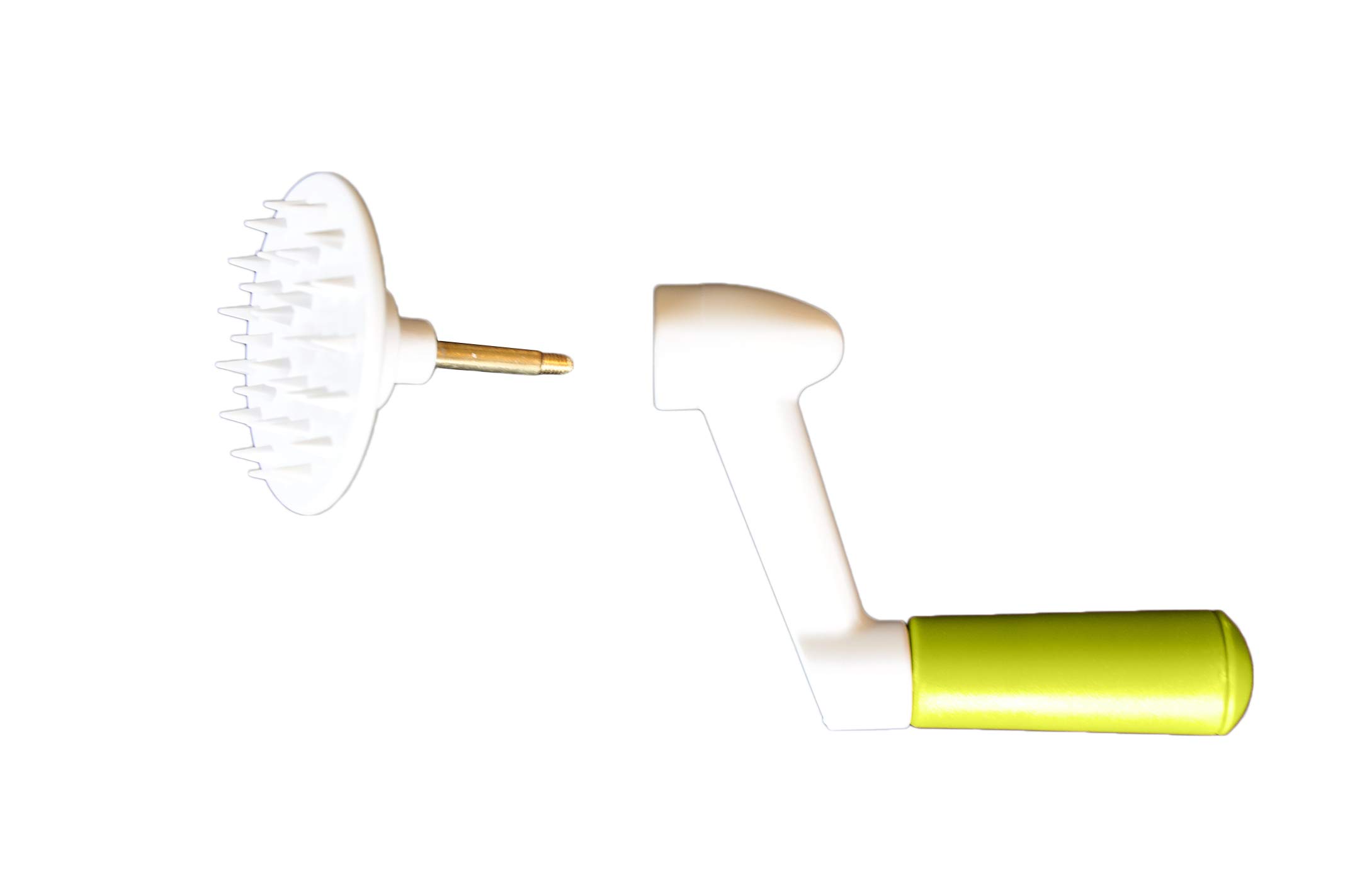 Turning Handle and Vegetable Holder for Brieftons 5-Blade Spiralizer (Model: BR-5B-02)