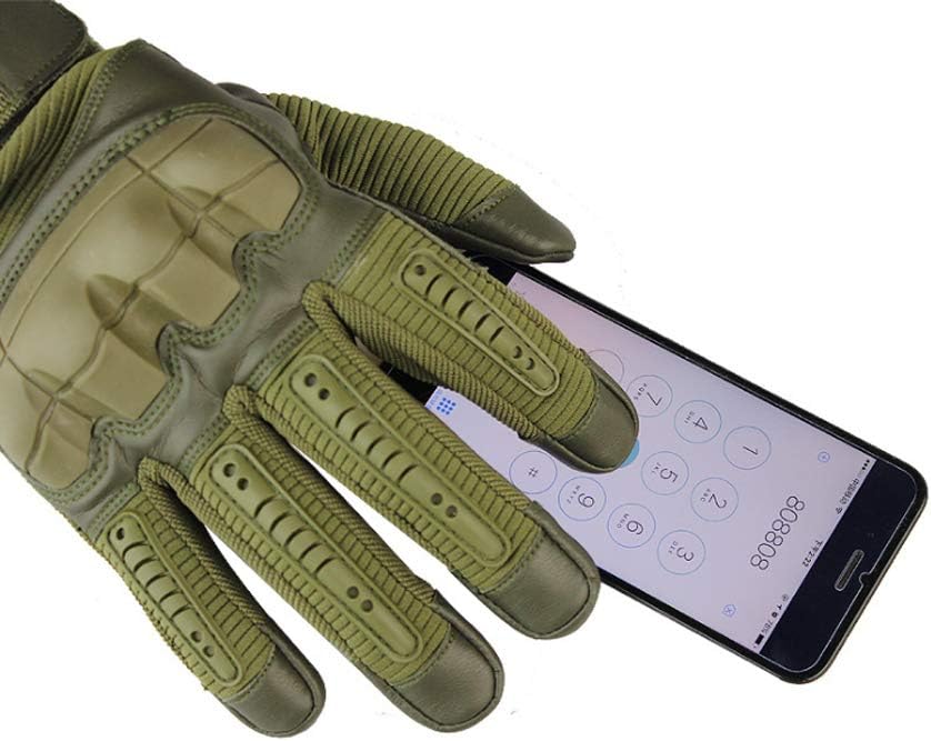 WELOVEHOME Tactical Gloves Men, Touch Screen Full Finger Army Military Gloves Rubber Hard Knuckle for Motorbike Climbing Hiking Hunting Shooting Airsoft Paintball Cycling Outdoor Sports : Sports & Outdoors