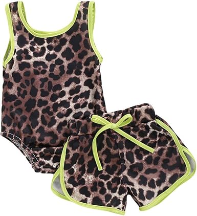 infant leopard swimsuit