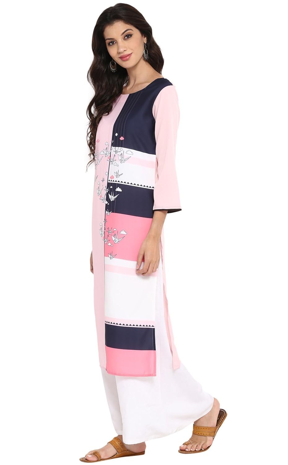 vaamsi women's straight kurta