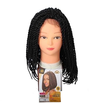 Amazon Com 16 Inch Eunice Lace Front Braided Wigs Micro