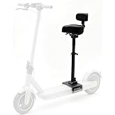 Electric Scooter Seat Compatible with Ninebot Max G30 G30P G30LP, Foldable Adjustable Height Shock Absorbing Soft Saddle Replacement