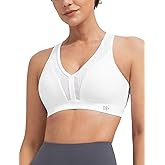 Yvette V Neck Diamond Mesh Yoga Sports Bra Light Support with Built-in Pads Wireless Bra Cropped Tank Top