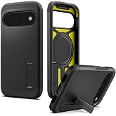 Spigen Tough Armor MagFit for Google Pixel 11 Case, Black | Compatible with Pixelsnap, Kickstand, Military-Grade Drop Protection, Raised Camera Protection, Compatible with MagSafe