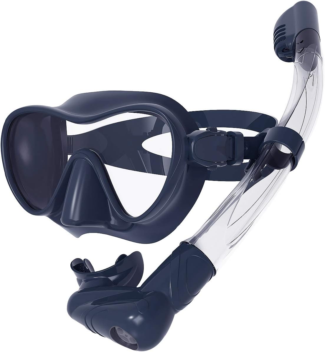 WSTOO Dry Snorkel Set, Anti Fog Snorkel Mask, 180 Degree Panoramic View Scuba Diving Mask, Snorkeling Gear for Adults : Sports & Outdoors