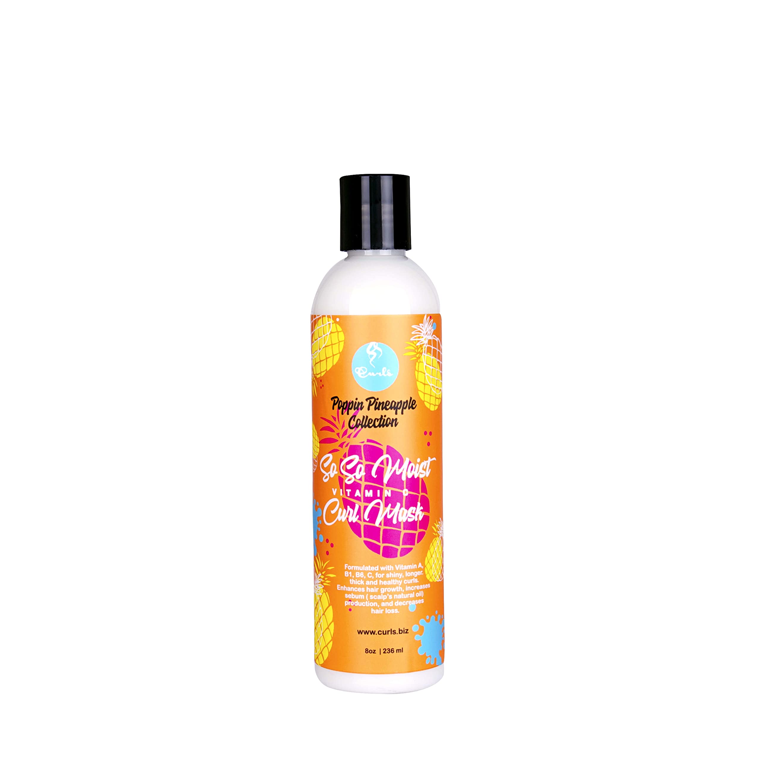 Curls Poppin Pineapple Collection - So So Moist Vitamin C Curl Mask 236ml