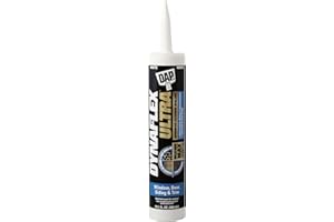 DAP Dynaflex Ultra Advanced Exterior Sealant, White, 10.1 Oz (7079818211)