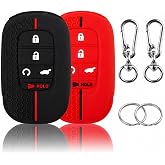 FyndAna Key Fob Cover for (5 Buttons) 2026 2025-2022 Honda Accord Civic HR-V CR-V Pilot Sport SI EX EX-L Touring