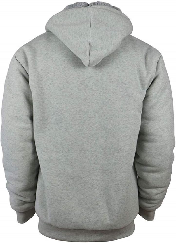 wool lined hoodie mens