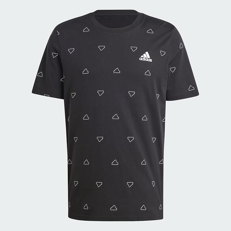 Homme Seasonal Essentials Monogram Graphic Tee (Plus Size), Black, M Extra Tall — photo 5 sur 7