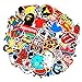 SuprCool 200-Pack Latest Style Stickers - Laptop Cellphone Pad Skateboard Luggage Car Motorcycle Bicycle - Random Sticker Set