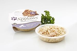 Applaws 7000682 Finest Chicken Breast with Tuna Roe Cat Food, (18) 2.12 oz Trays