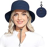 Womens Packable Waterproof Bucket Hat Men UV Protection Sun Hat