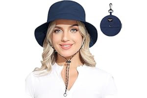 ANOTHER CHOICE Womens Packable Waterproof Bucket Hat Men UV Protection Sun Hat