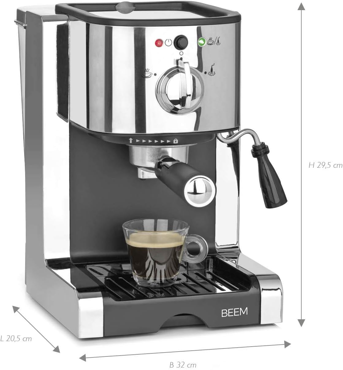 Cafetera beem 20 bares | Las cafeteras más completas del mercado.