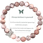 Always Believe in Yourself Butterfly Bracelet Adjustable String Butterfly Bracelets Cute Butterfly Charm Bracelets Bracelet Suitable For Women Butterfly Jewelry