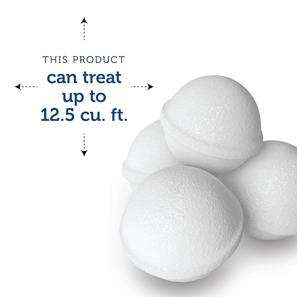 ENOZ PARA MOTH BALLS, KILLS CLOTHES MOTHS AND CARPET BEETLES, NO CLINGING ODOR,