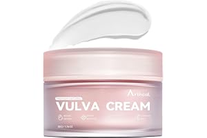 Arthcal Vulva Moisturizing Cream for Women | Estrogen-Free Menopause Support with Emu Oil & Shea Butter | pH Balanced Formula