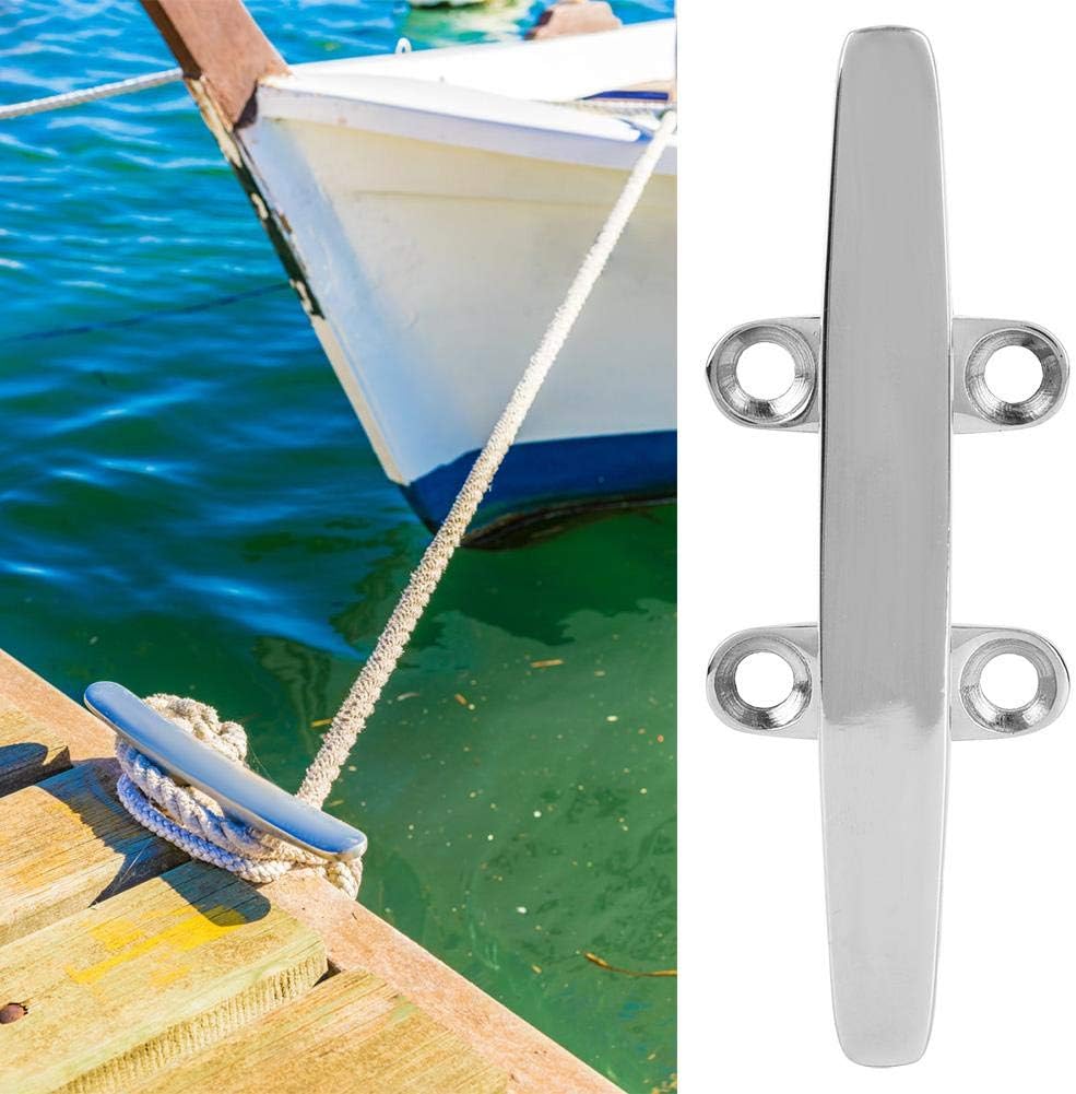 Wal front Boat Cleats and Chocks, Stainless Steel Boat Cleat Mirror Polished Boat Accessory Marine Base Rope Base : Sports & Outdoors