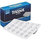 Tricovit Hair Growth Supplement - Nail &amp; Hair Health Vitamins with Amino Acids, Minerals &amp; Antioxidants - Dermatologist-Formulated &amp; Gluten-Free Vitamins and Supplements for Women &amp; Men (60 Tablets)